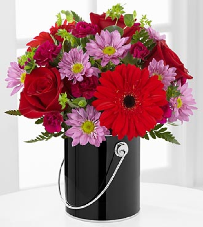 The Color Your Day with Intrigue&trade; Bouquet