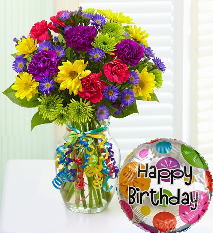 It\'s Your Day Bouquet Happy Birthday WITH BALLOON