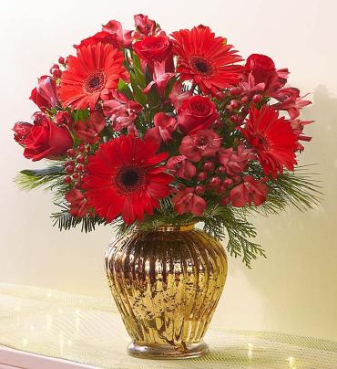 Royal Red Christmas Bouquet&trade;